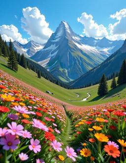 1142-A vibrant mountain landscape with wildfl-FluxFinesseV2NF4DevHyper6stepsBaked-510632619.png